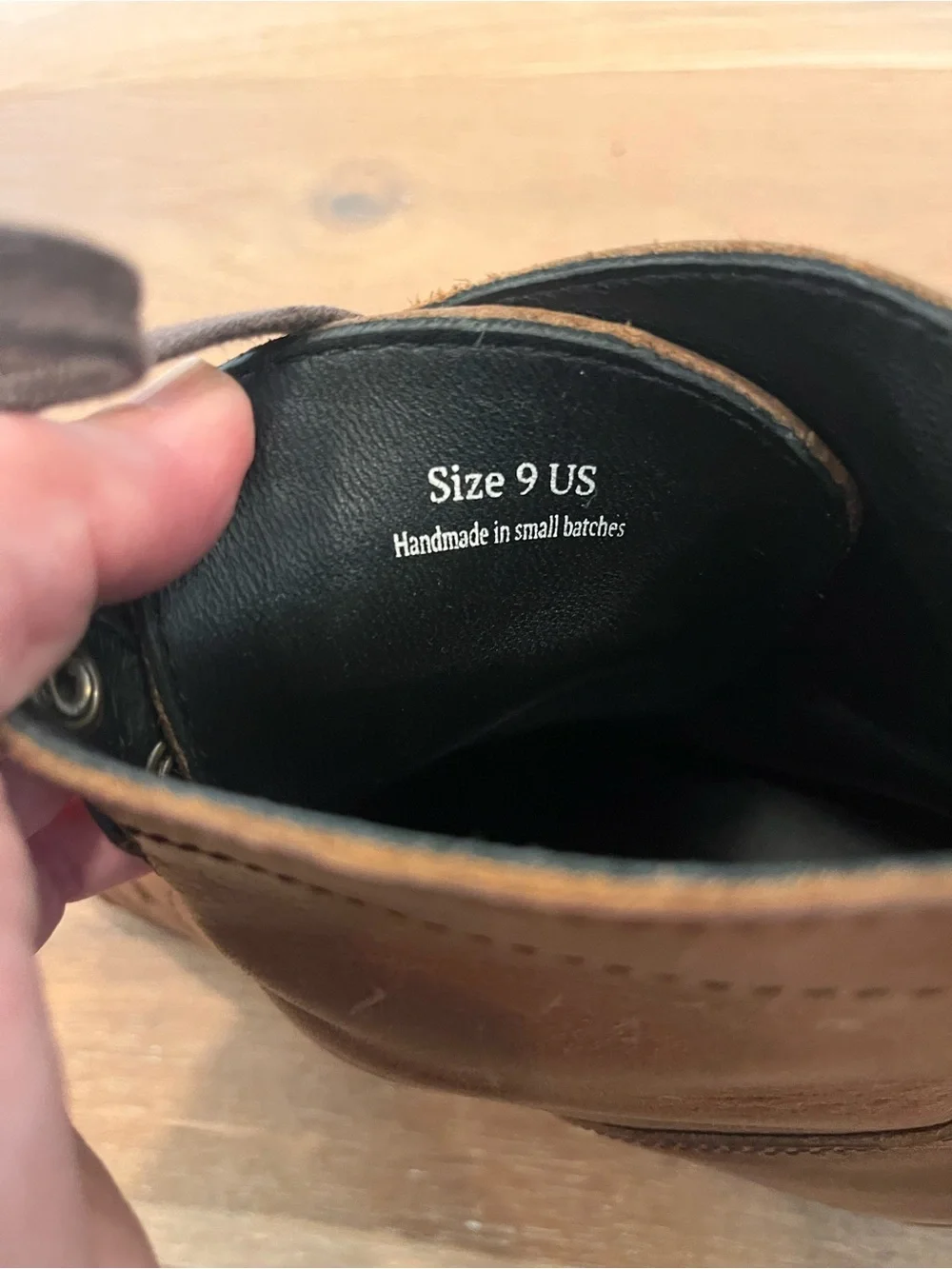 Thursday Boot Company preppy size