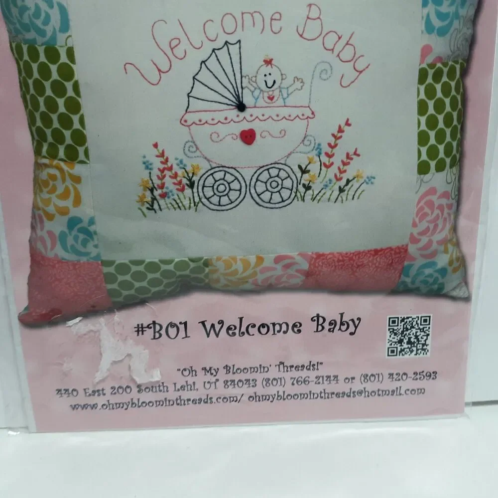 Oh My Bloomin Threads instructions pillow pattern