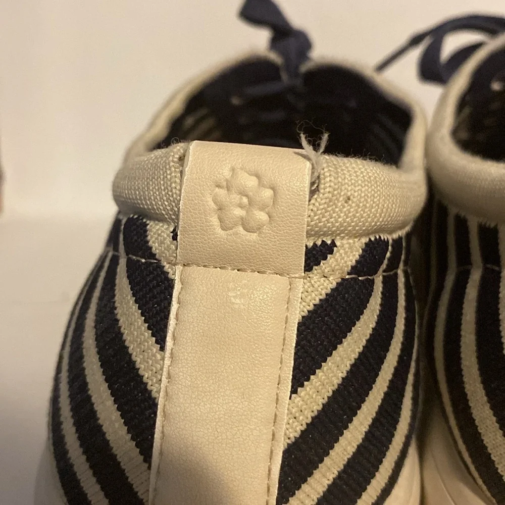 Ted Baker London Blue and White Men's Shorno Skate Shoe