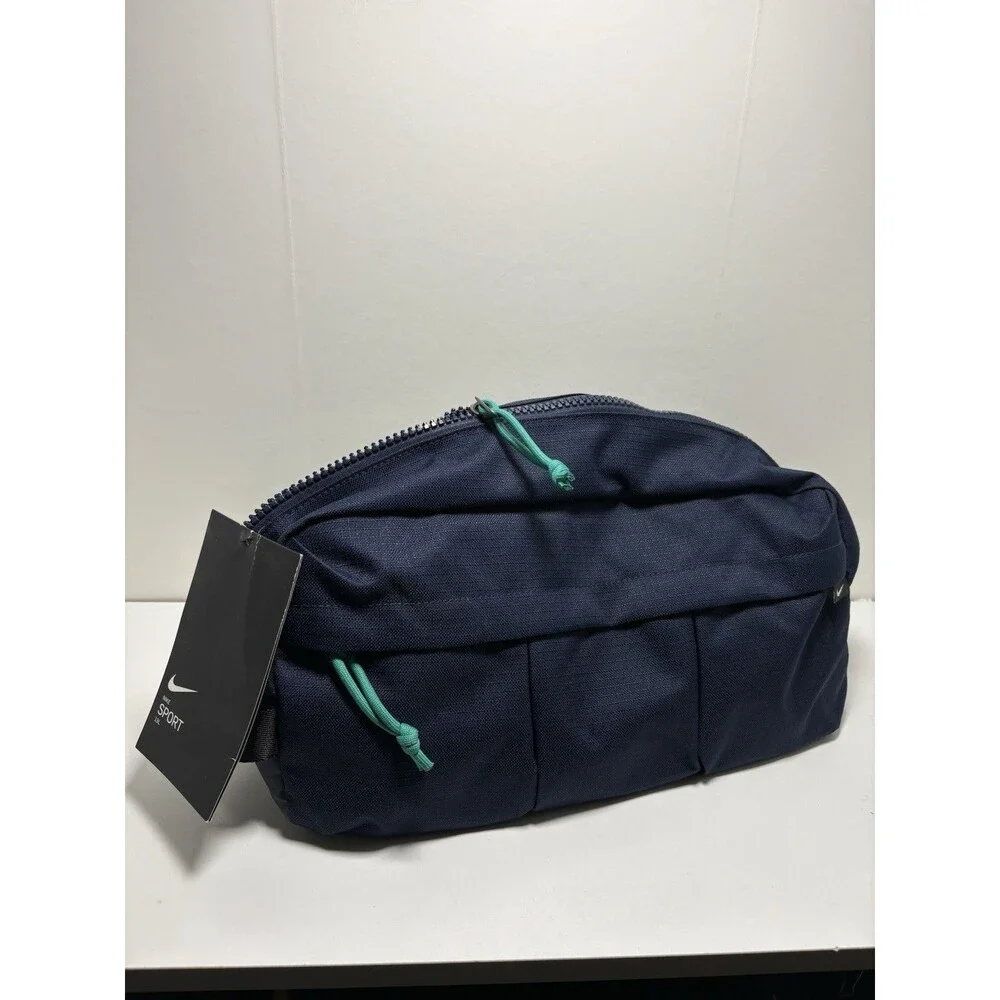 Nike Unisex Sport Shoe Tote Travel/Gym Bag Obsidian/Black 13L Navy Blue