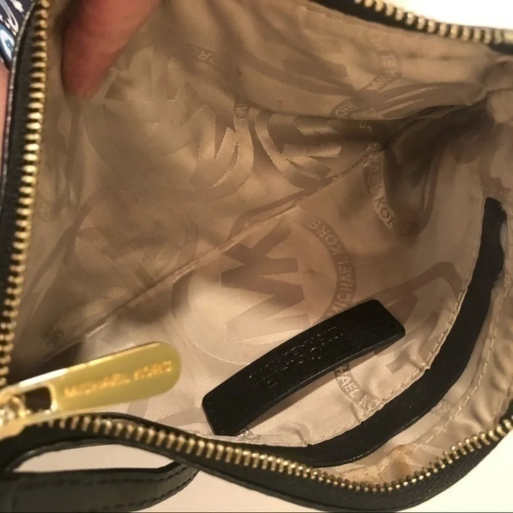 Michael Kors scrape leather