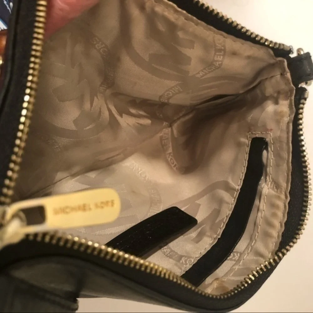 Michael Kors scrape leather