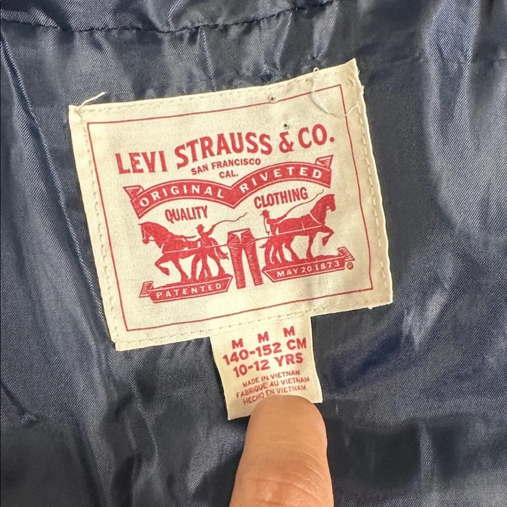 Levis small tear