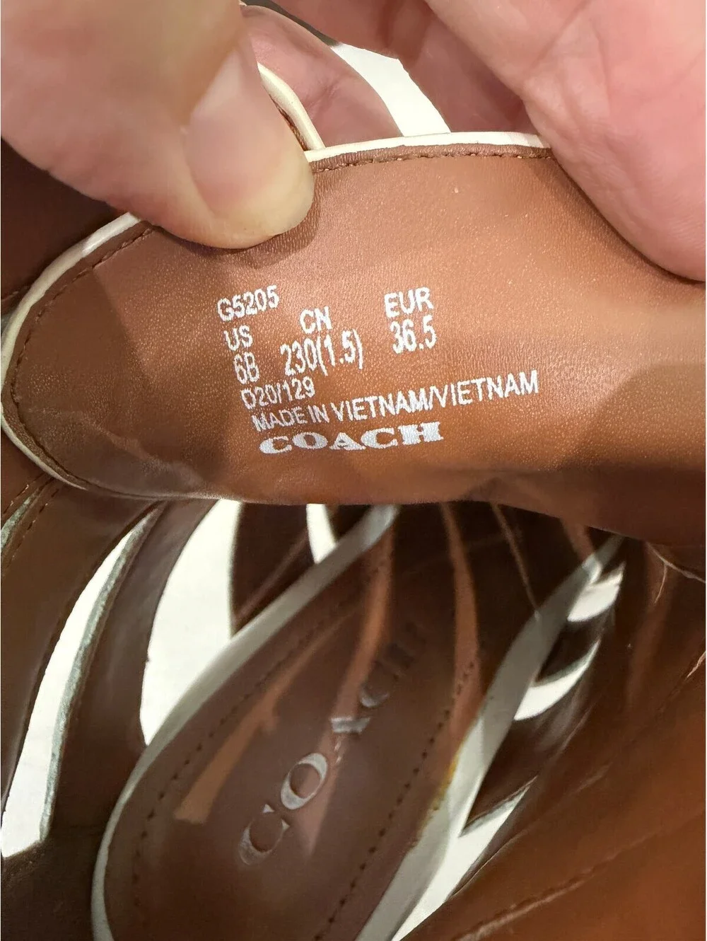 Coach these ankle
