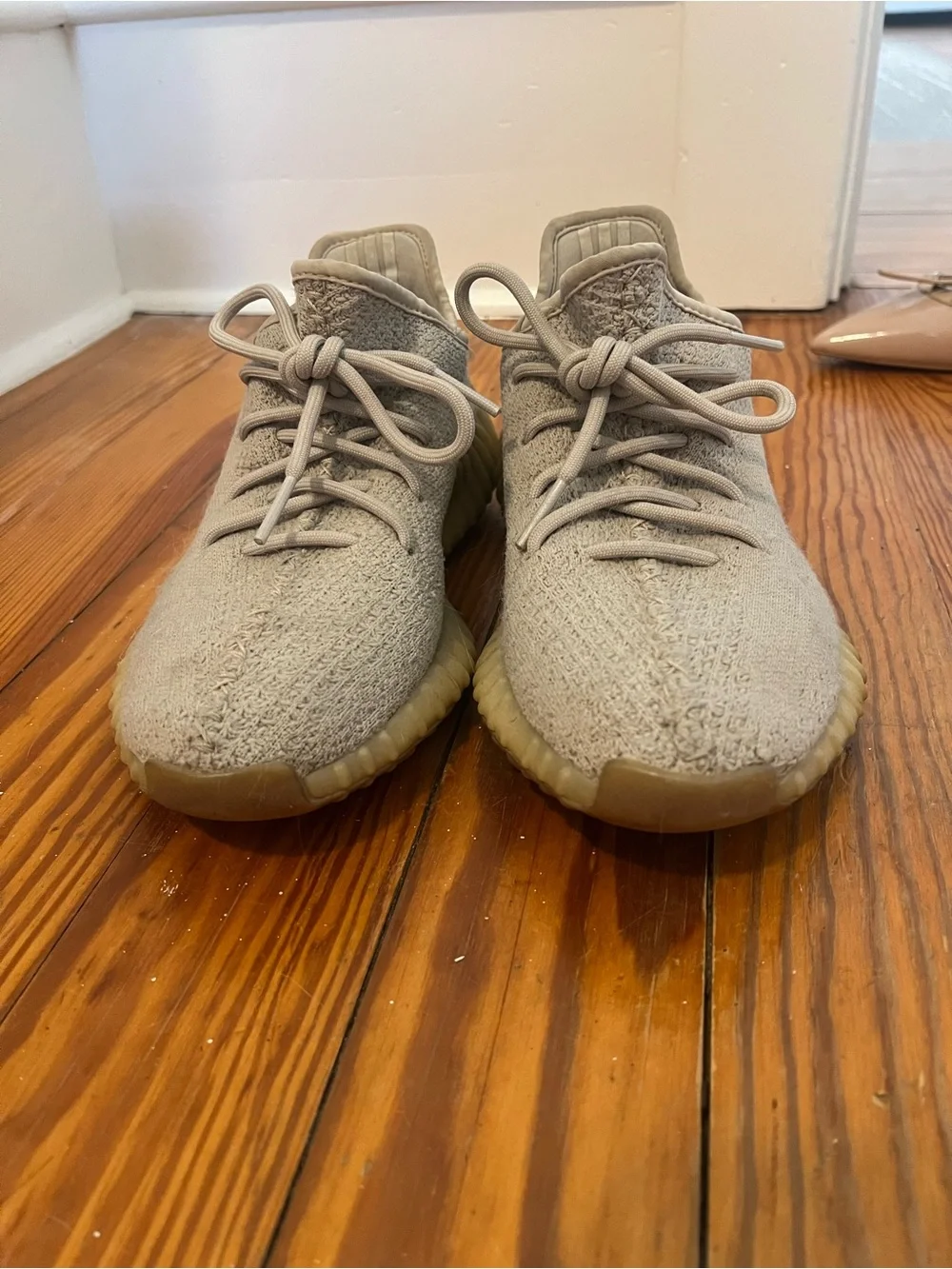 Yeezy sesame sneakers