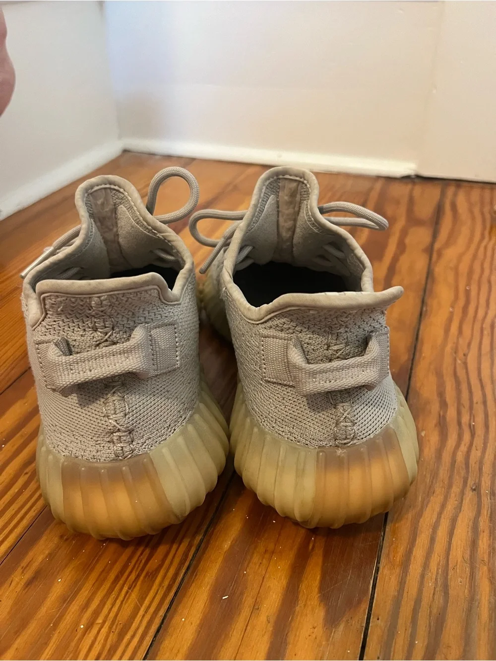 Yeezy sesame sneakers