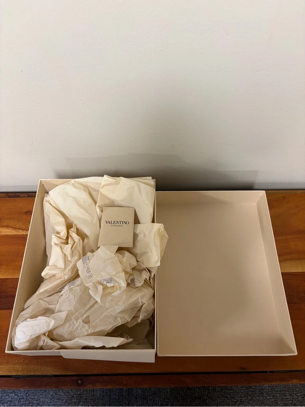 Empty Valentino Garavani Shoe Box Only - Size 41