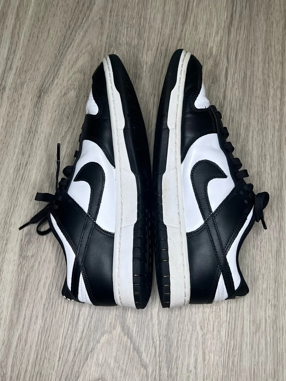 Nike Dunk Low Retro White Black Panda Shoes DD1391-100 Men's Sz 10.5