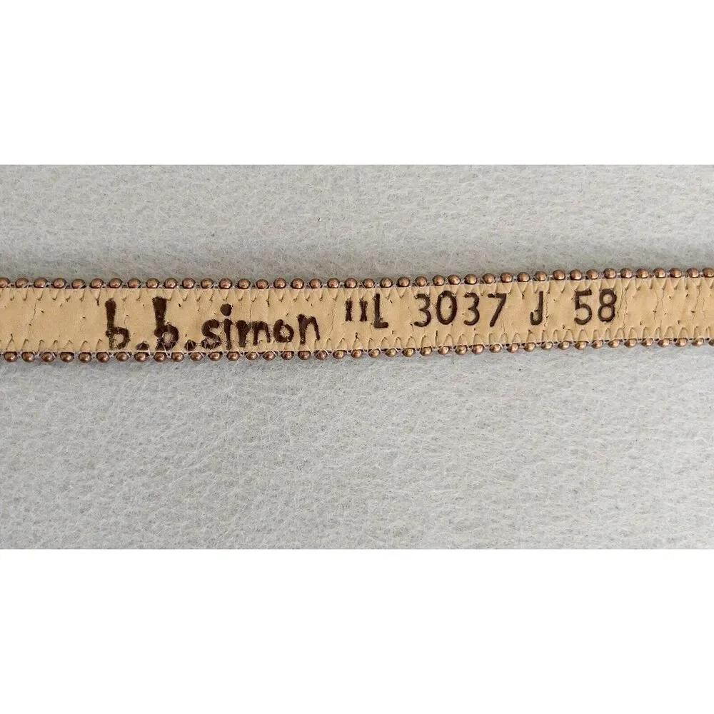 B.B. Simon womens simon belt