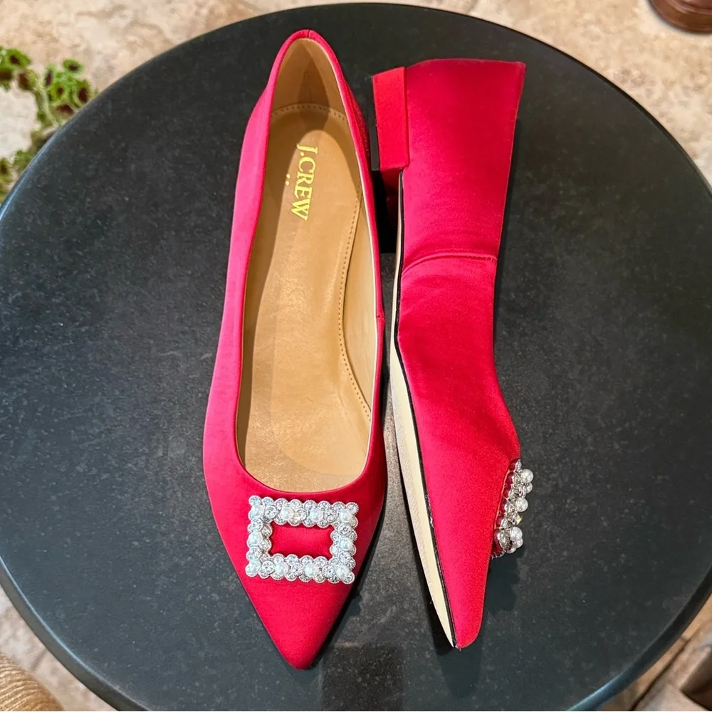 J. Crew chic red