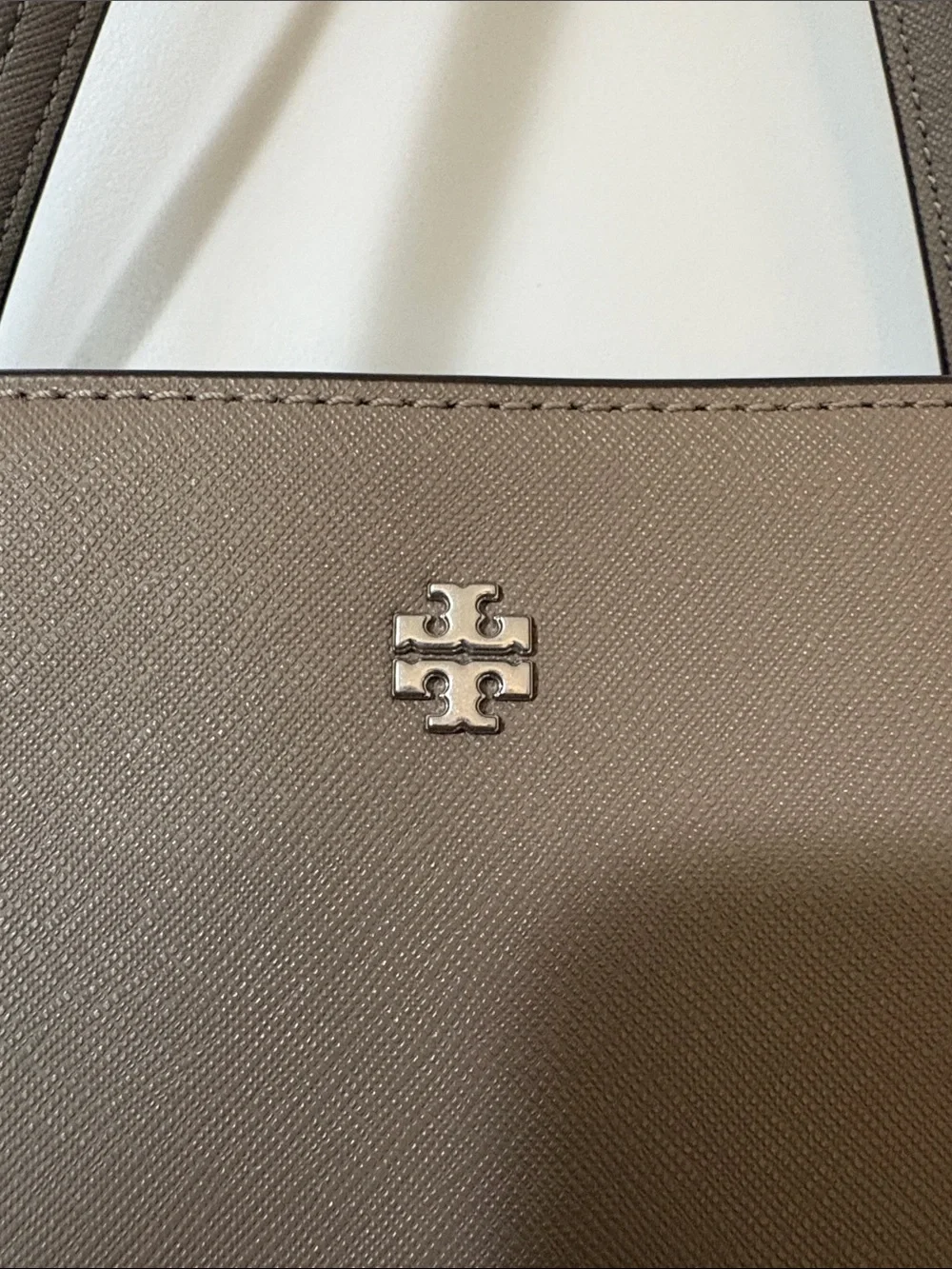 Tory Burch structured saffiano
