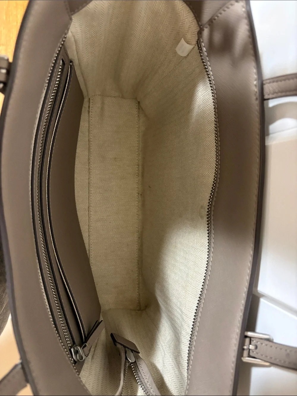 Tory Burch structured saffiano