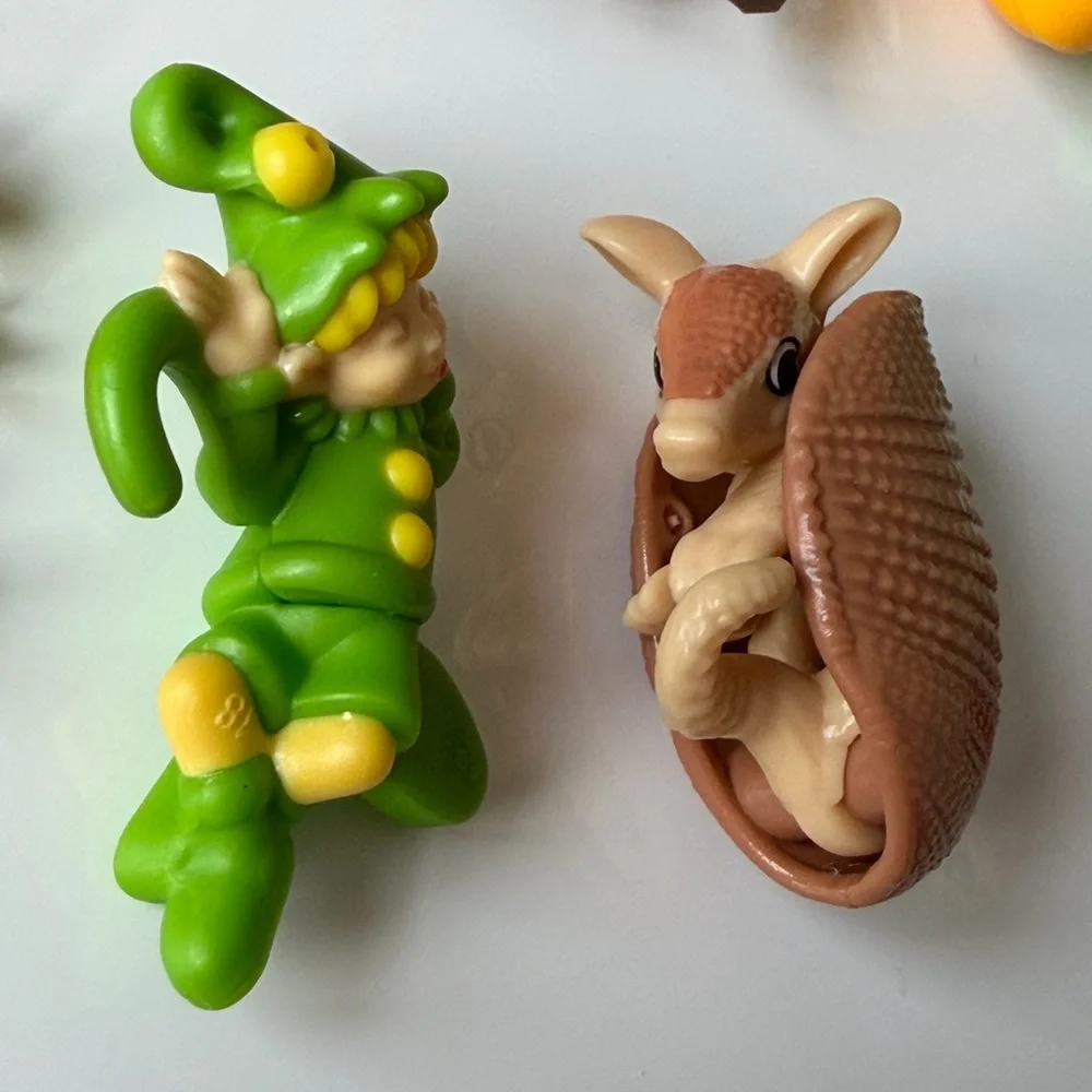 Colorful Kinder Surprise & Mix Toys Lot - 58 Animals Figurine Set