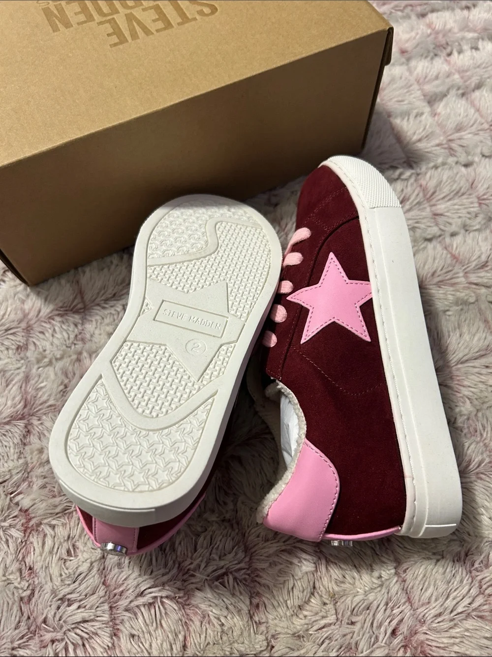 Steve Madden kids sneakers
