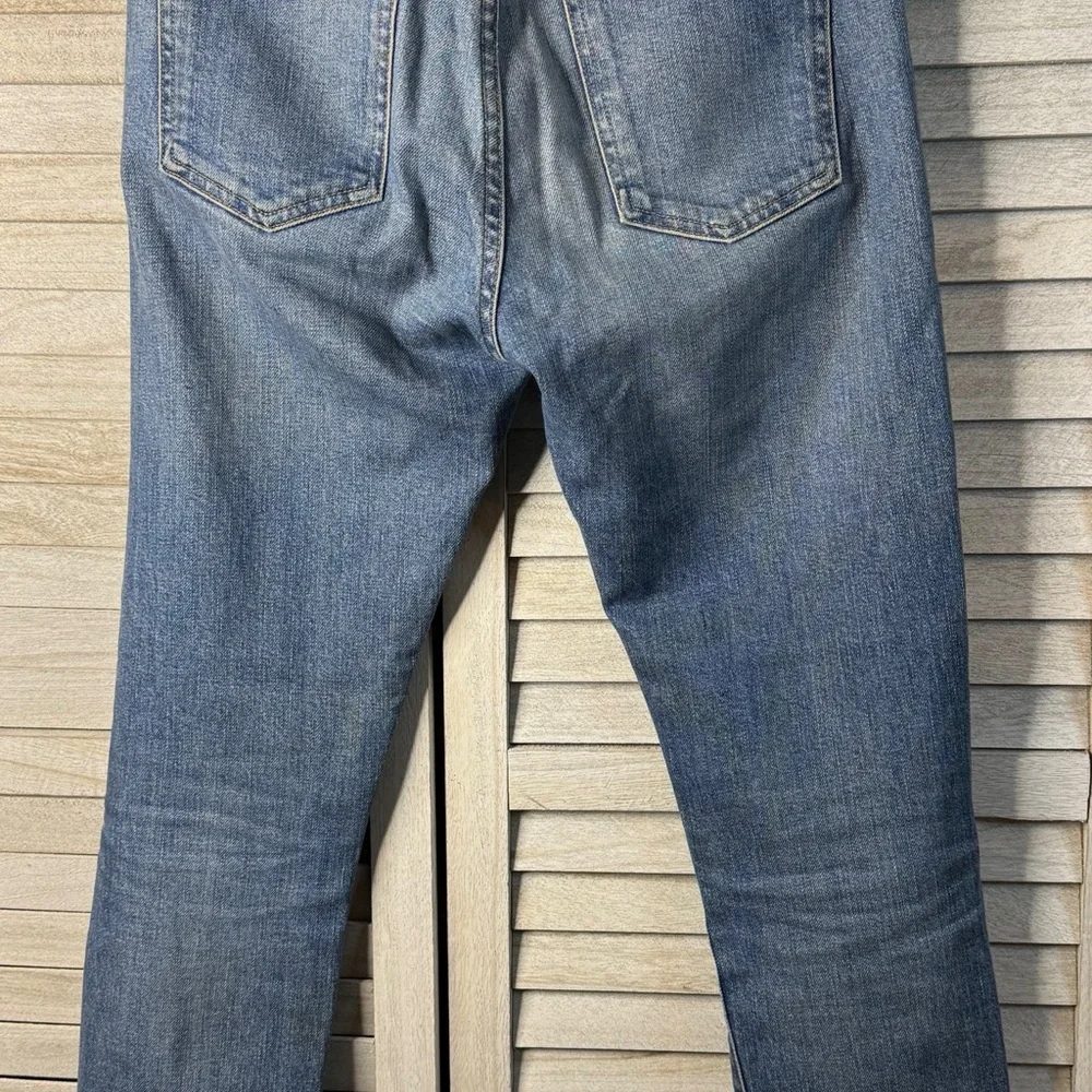 Veronica Beard Mid Rise Skinny Jeans 28 Light Wash Designer Stretch Denim Luxe