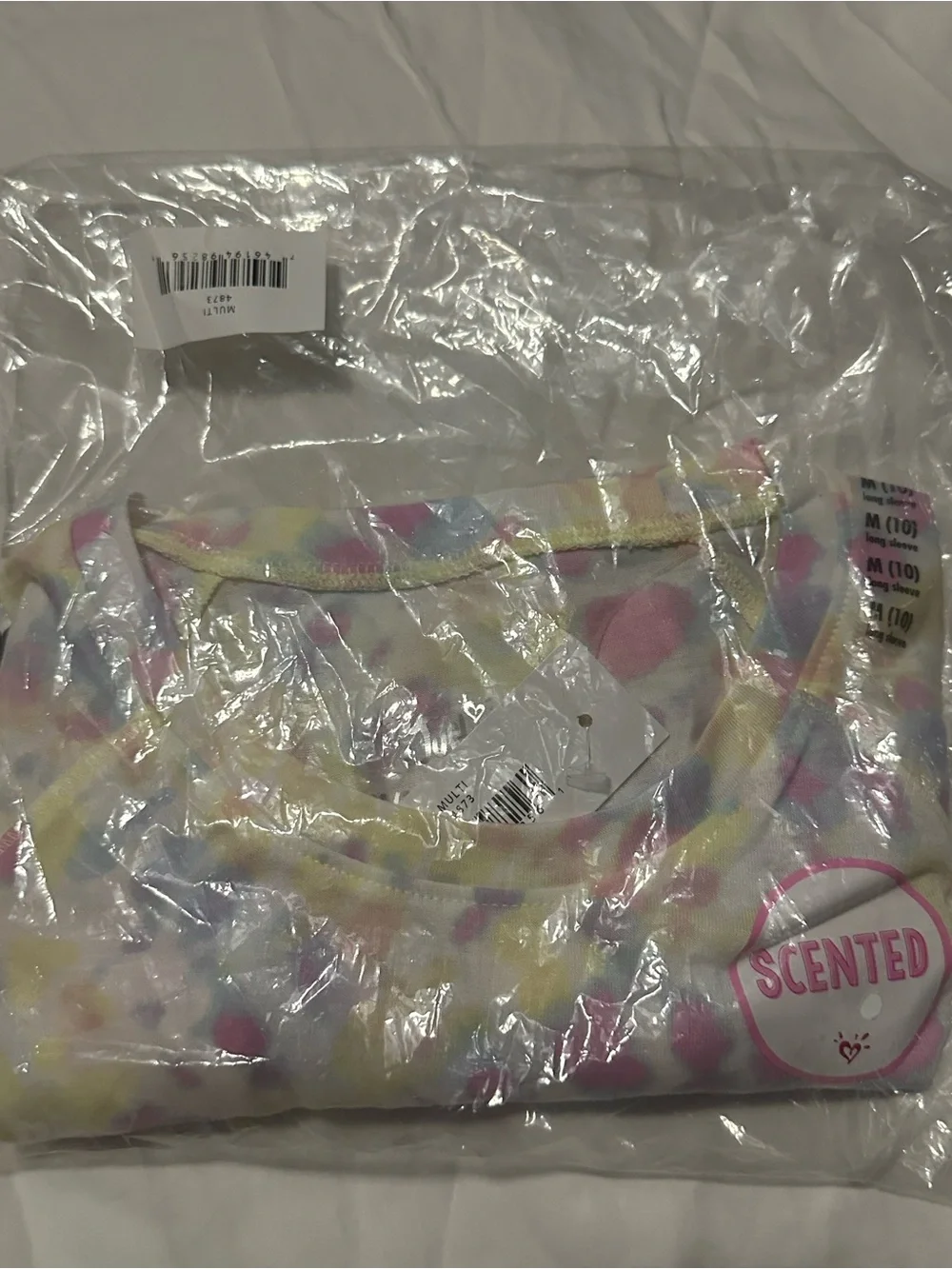 Justice Shirt & Pants: Pastel Tie-Dye Long Sleeve Shirt. Sweat Pants. NWT