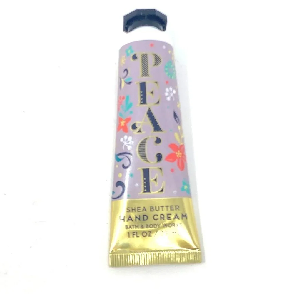 Bath & Body Works Peace Shea Butter Hand Cream Iced Raspberry Bellini 1Fl Oz