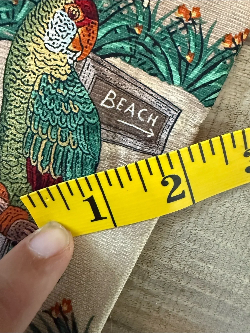Tropicals by Tango 100% Silk Novelty Tropical Beach Vacation Tie