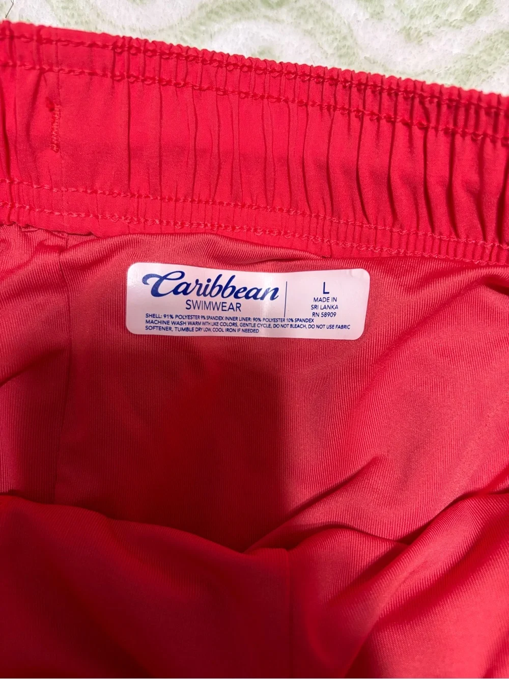 Caribbean trunks fabric look