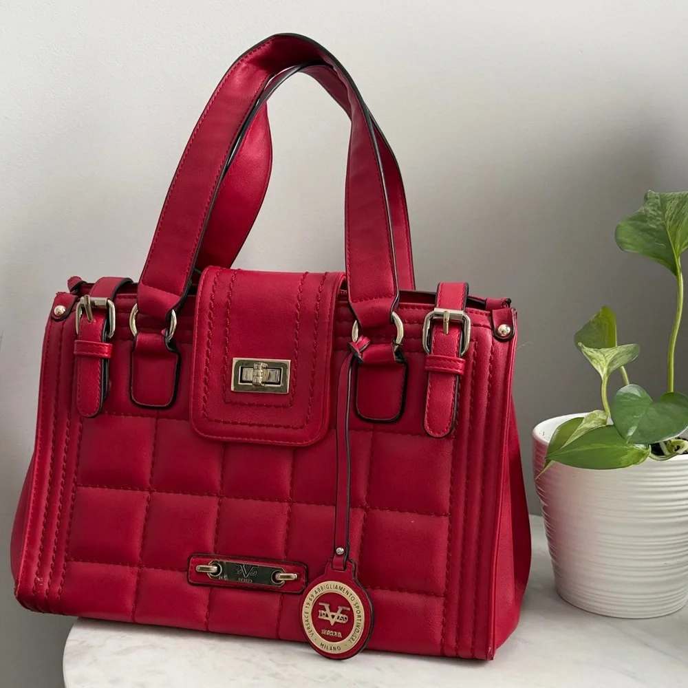 Versace satchel vibrant