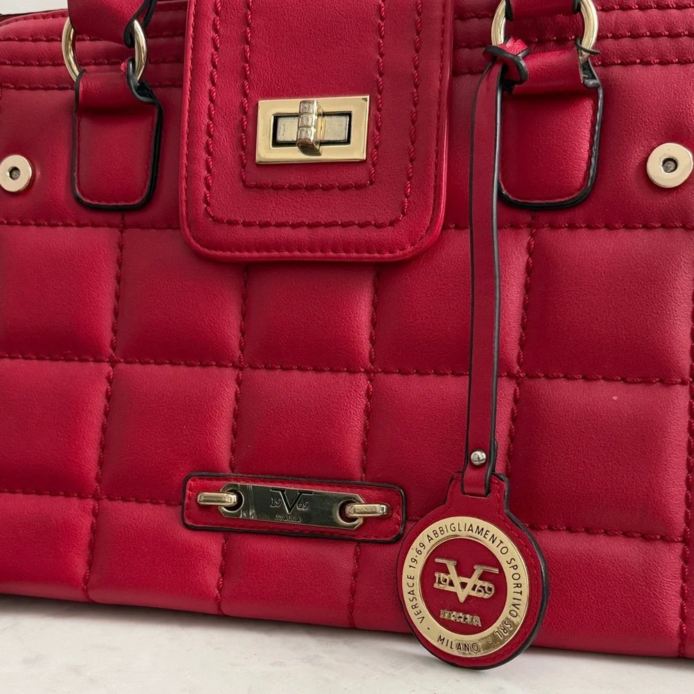 Versace satchel vibrant
