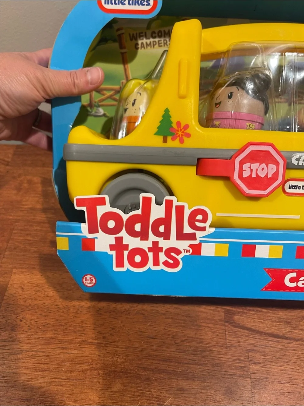 Little Tikes packaging has