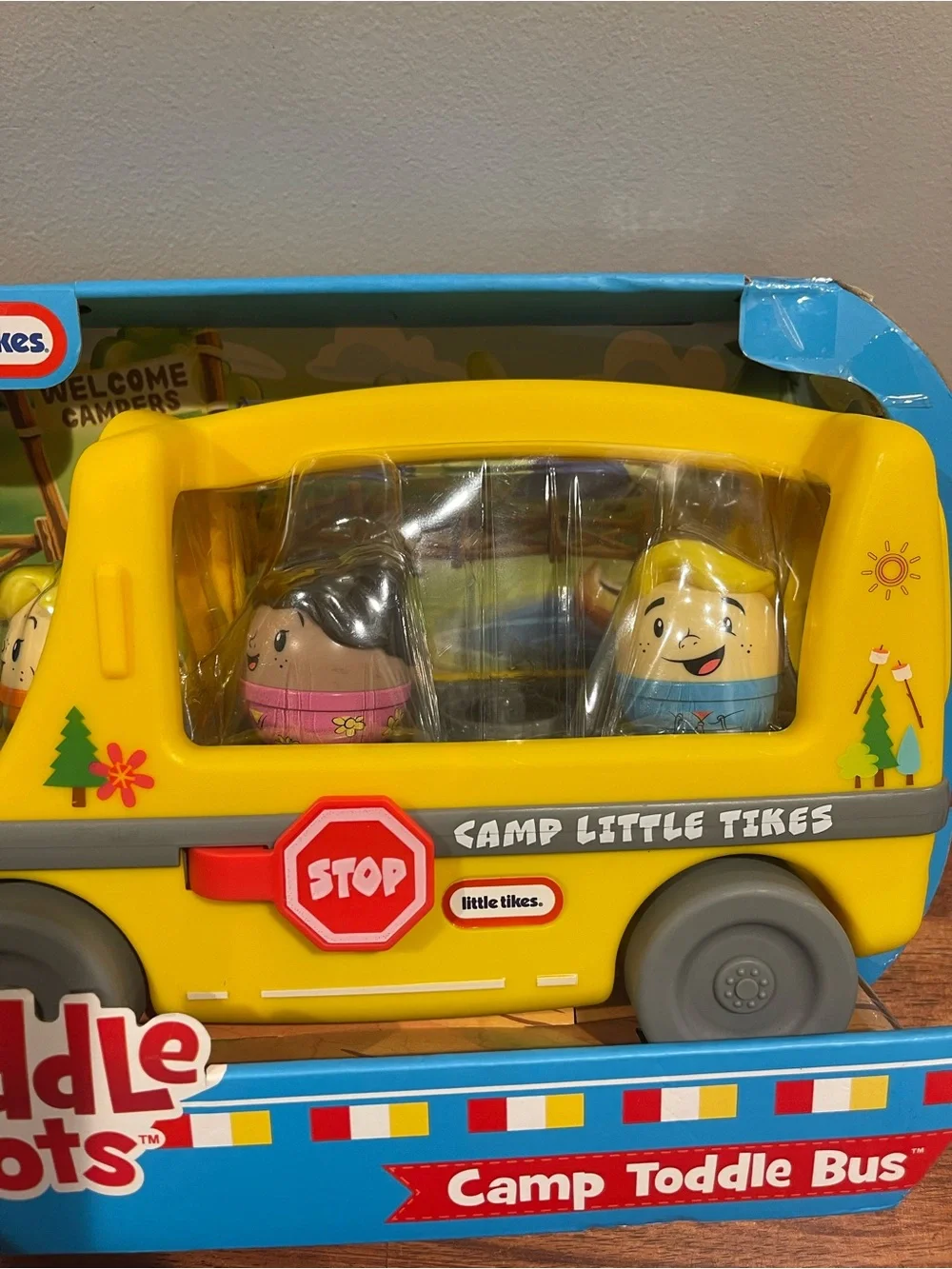 Little Tikes packaging has