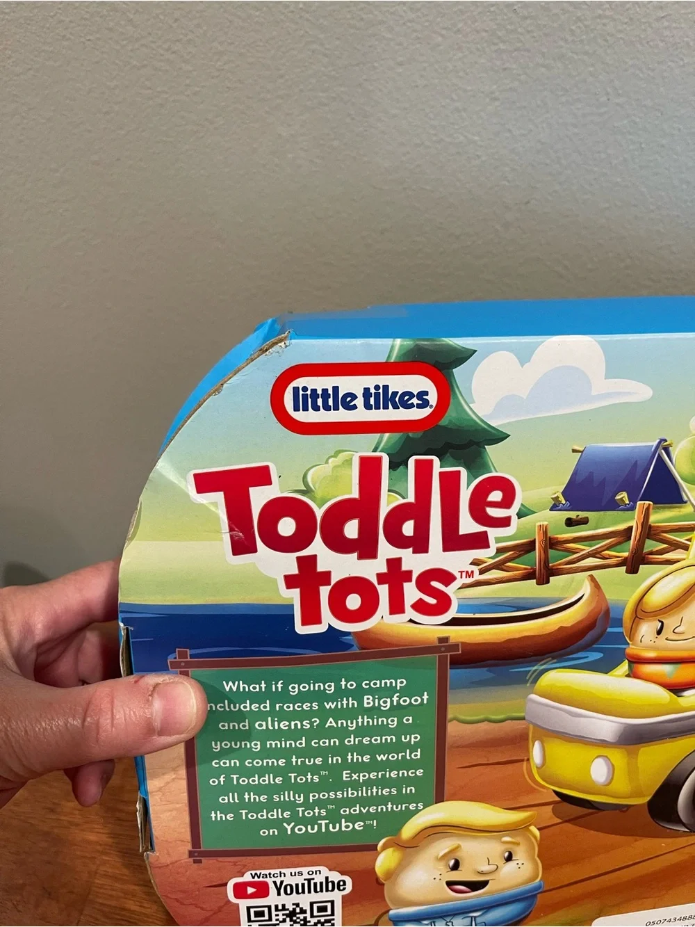 Little Tikes packaging has