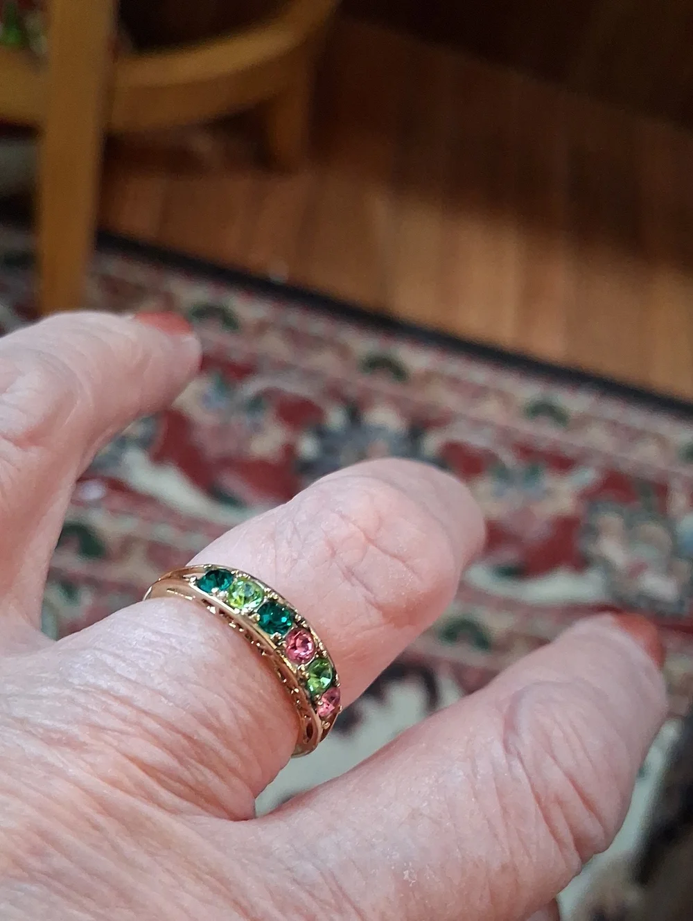 I Love You Ring Sz 8