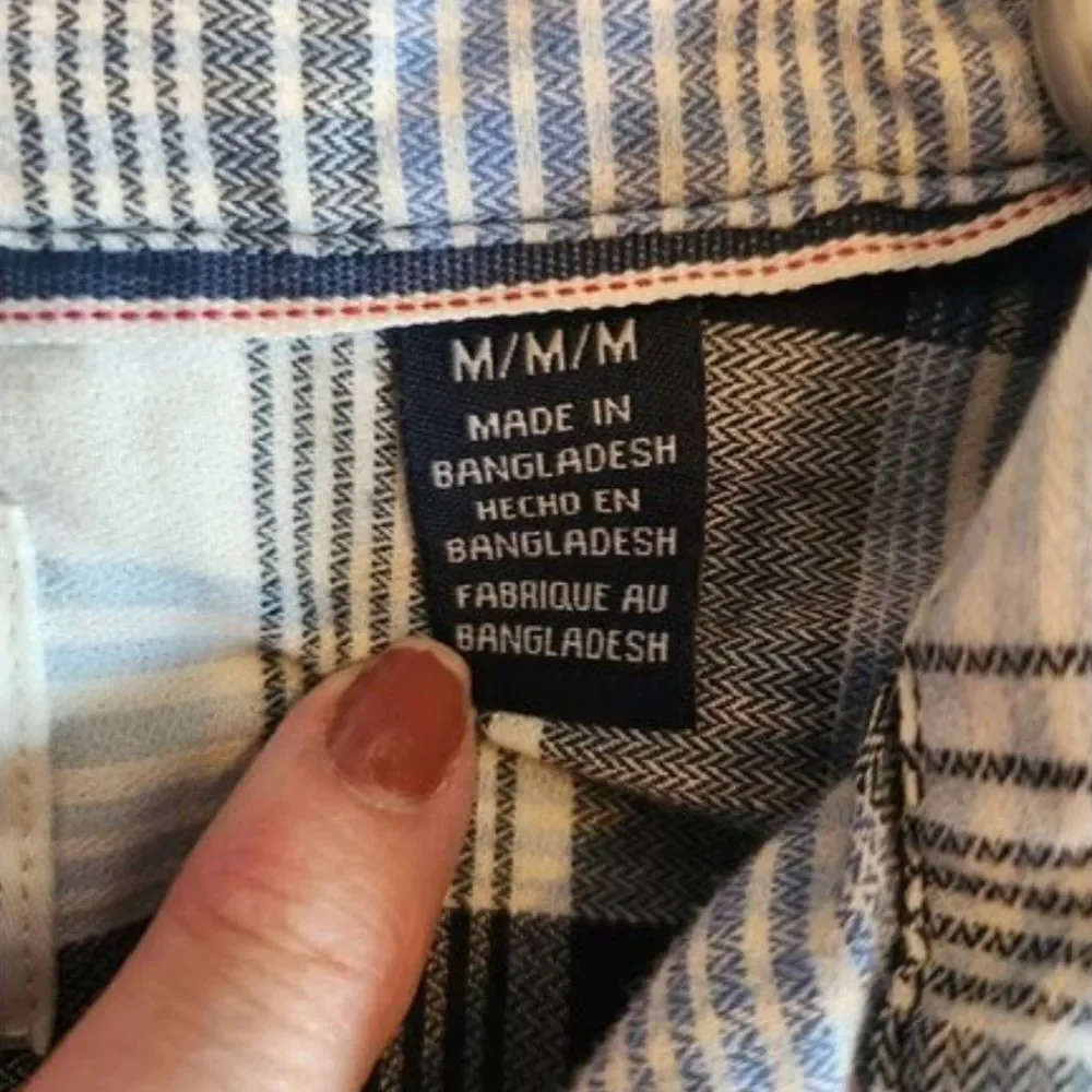 Levis wrangler plaid