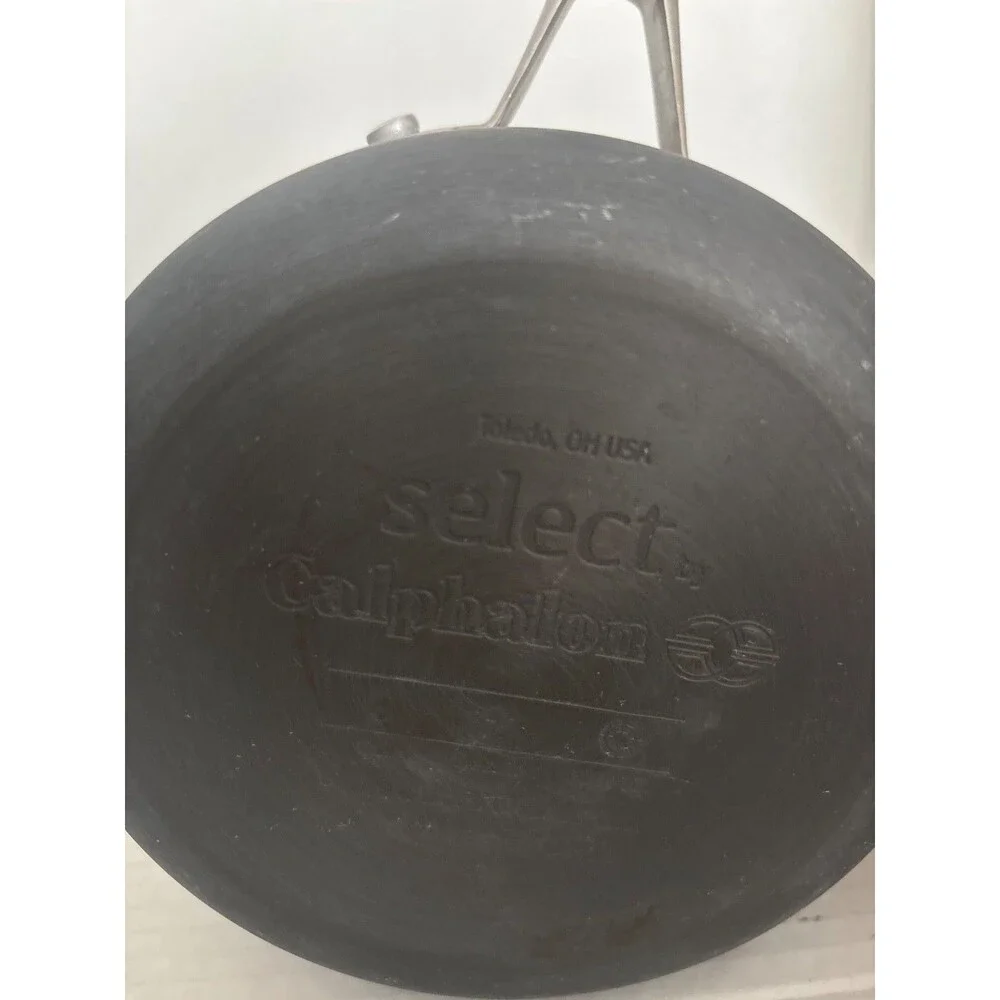Select by Calphalon 1 1/2 qt Hard Anodized Sauce Cookware W/ Lid Made in the USA