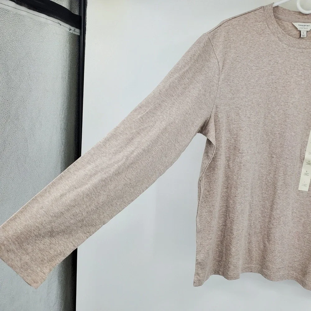 Banana Republic oatmeal heather
