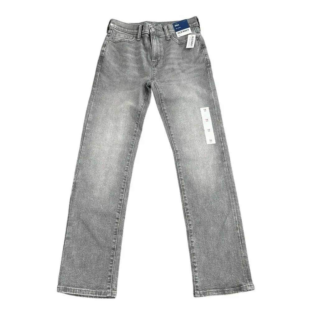 Old Navy Boys Slim 360 Stretch Jeans Size 14