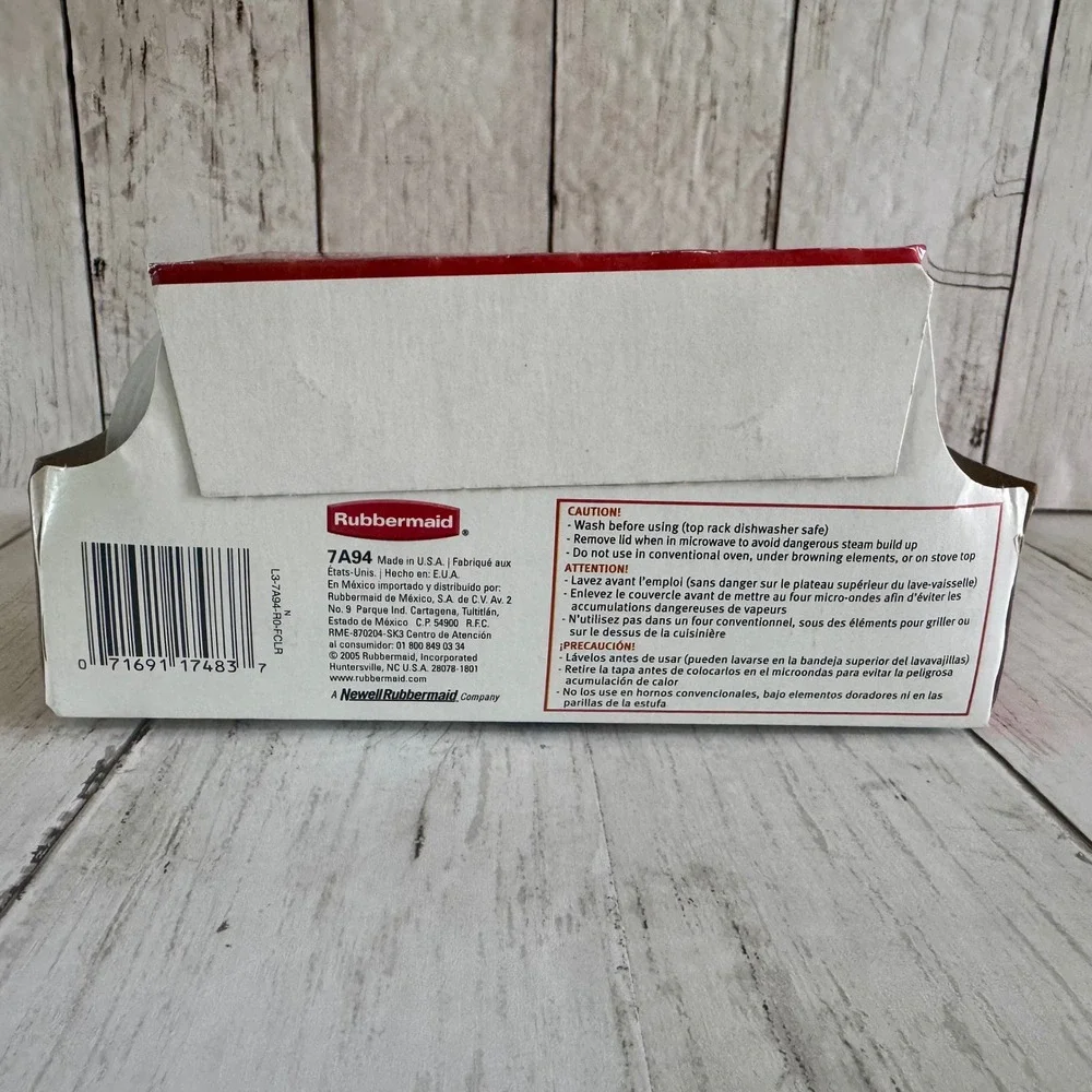 Rubbermaid new package