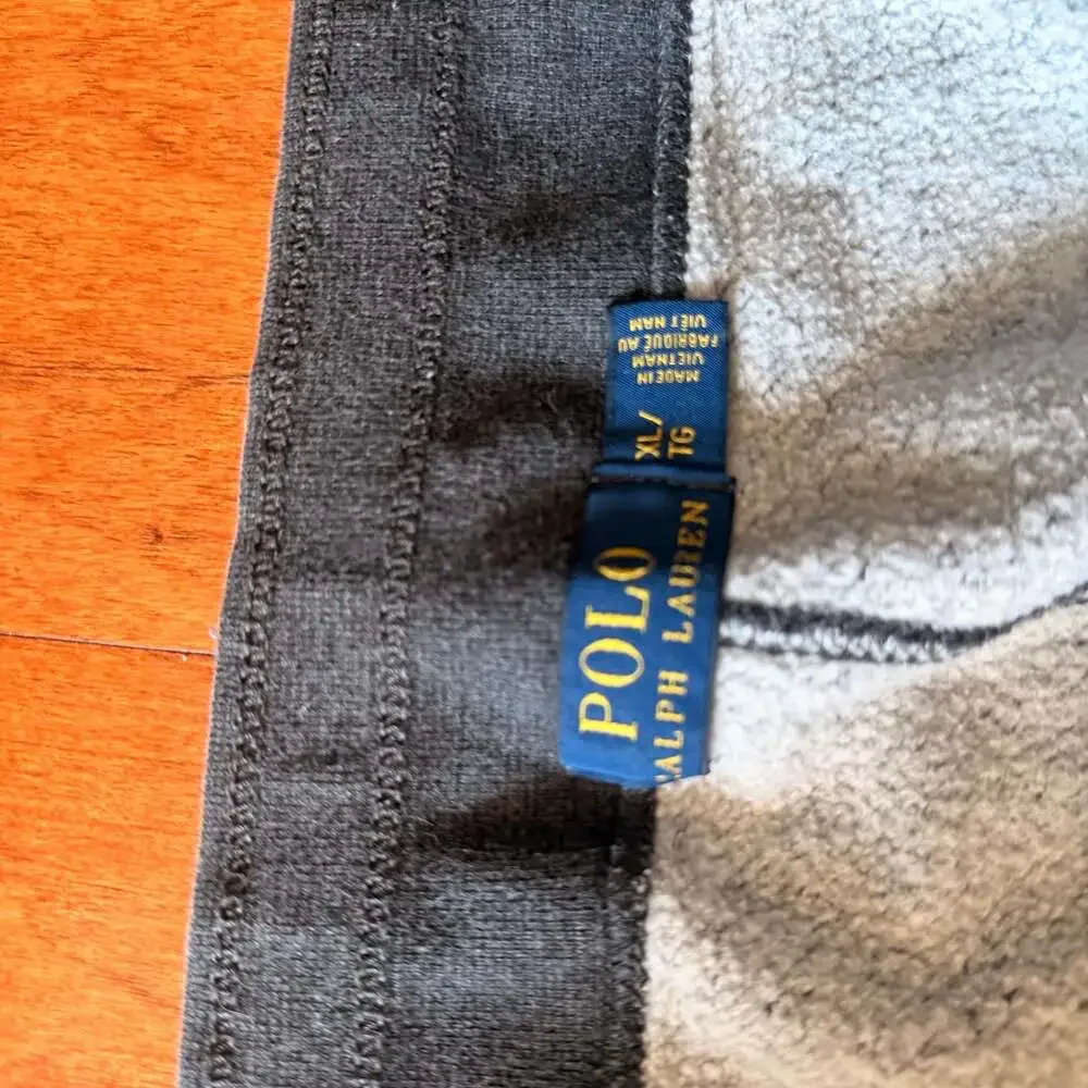 Polo Ralph Lauren Fleece Sweatpants with Adjustable Hem, Size XL