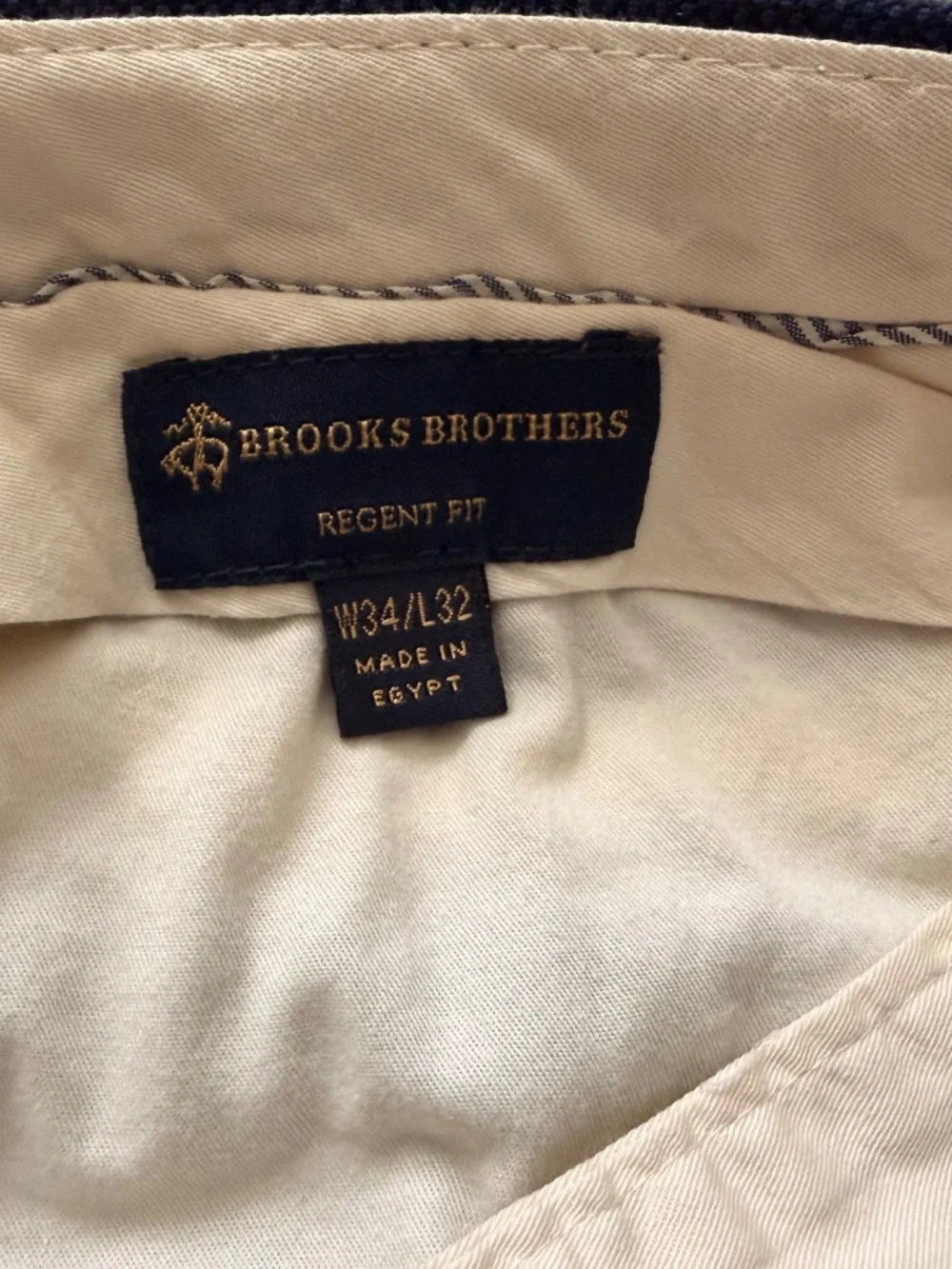 Share Brooks Brothers Explorer Regent Fit 44L Navy Wool Stretch Suit 44 Long