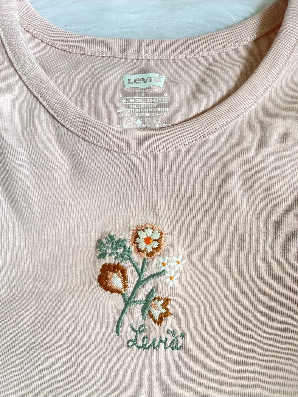 Levis round purled knit
