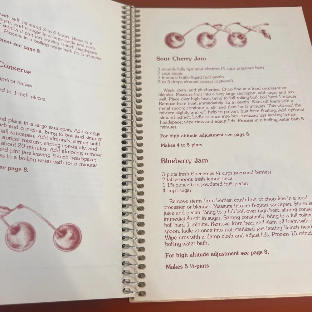 Miriam B Loo's Home Canning Guide 1981 Vintage Spiral Cookbook Current Inc 2184