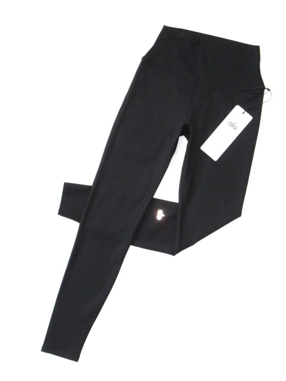 NWT ALO Softsculpt High-Waist 7/8 Legging in Black Stretch Leggings S