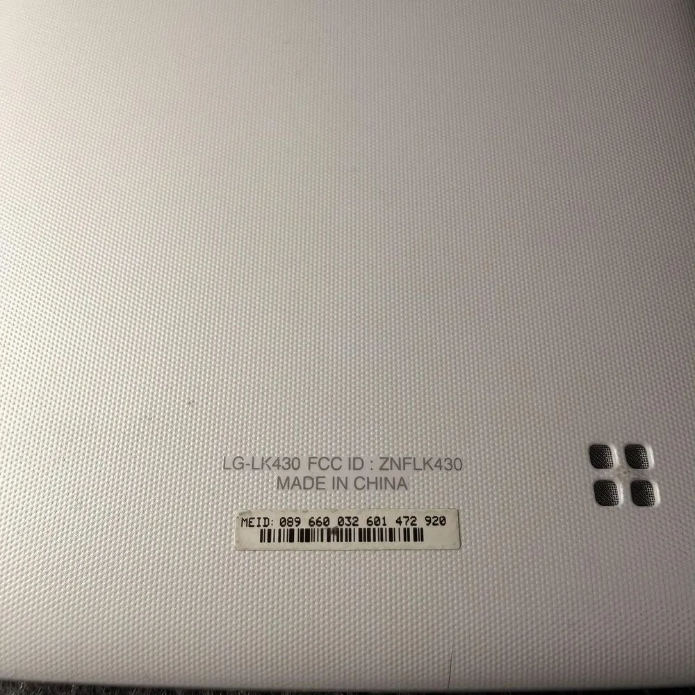 LG pad lk430