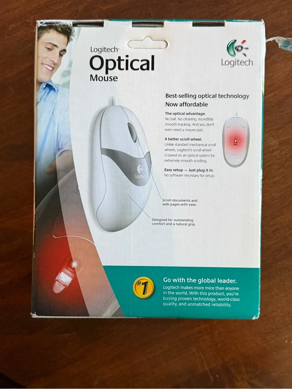Logitech vintage optical