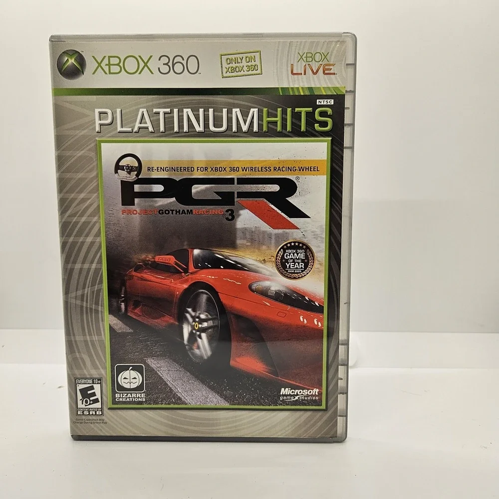 Project‎ Gotham Racing 3 Xbox 360 Platinum Hits Complete PGR3