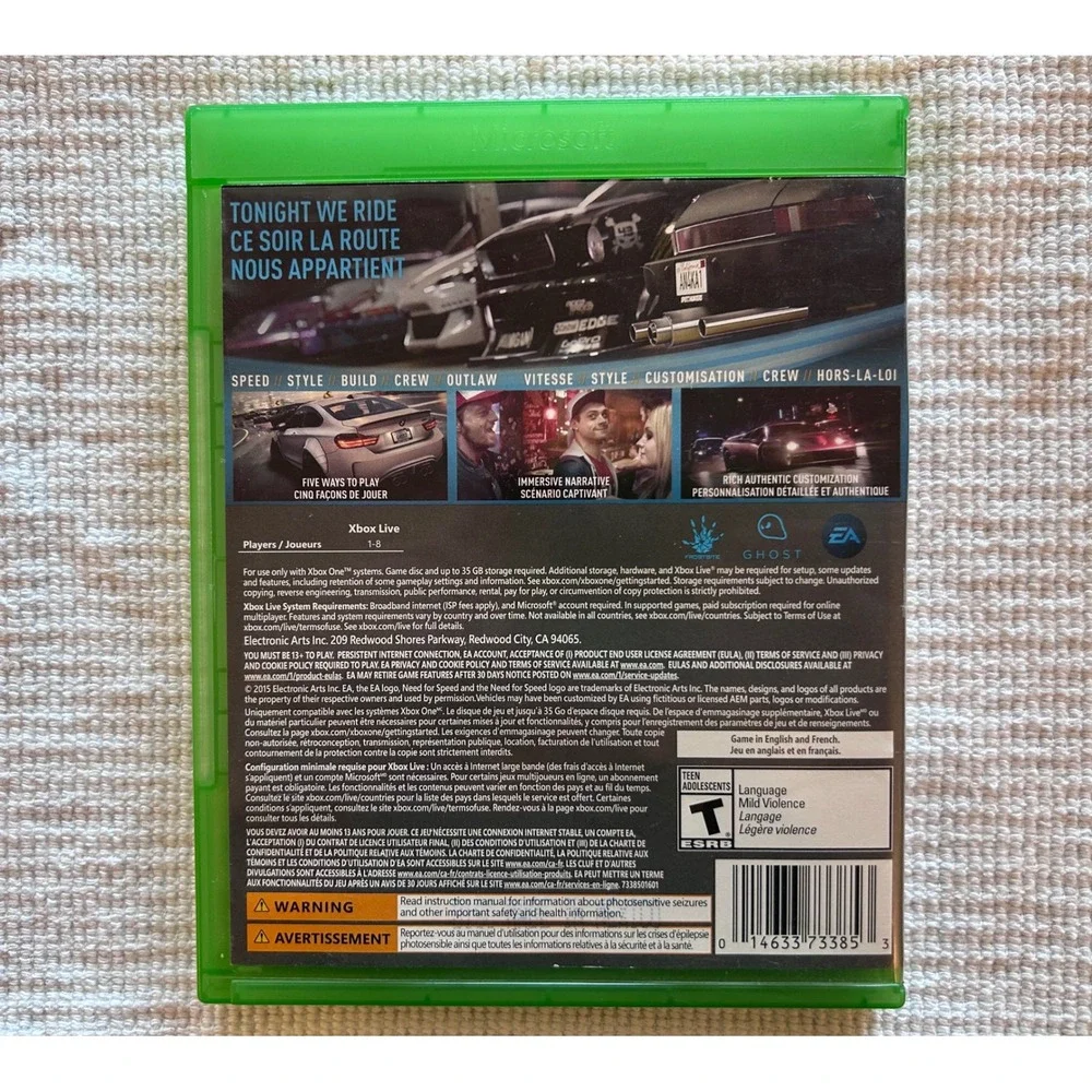 EA need speed