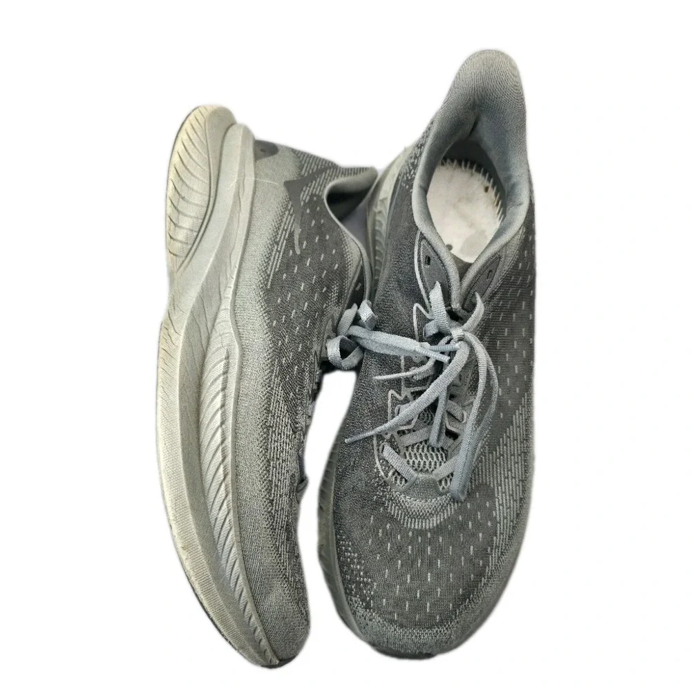 One One Mach 6 LA Gray Mesh Running Shoes Men's Size 12 D - No Insoles