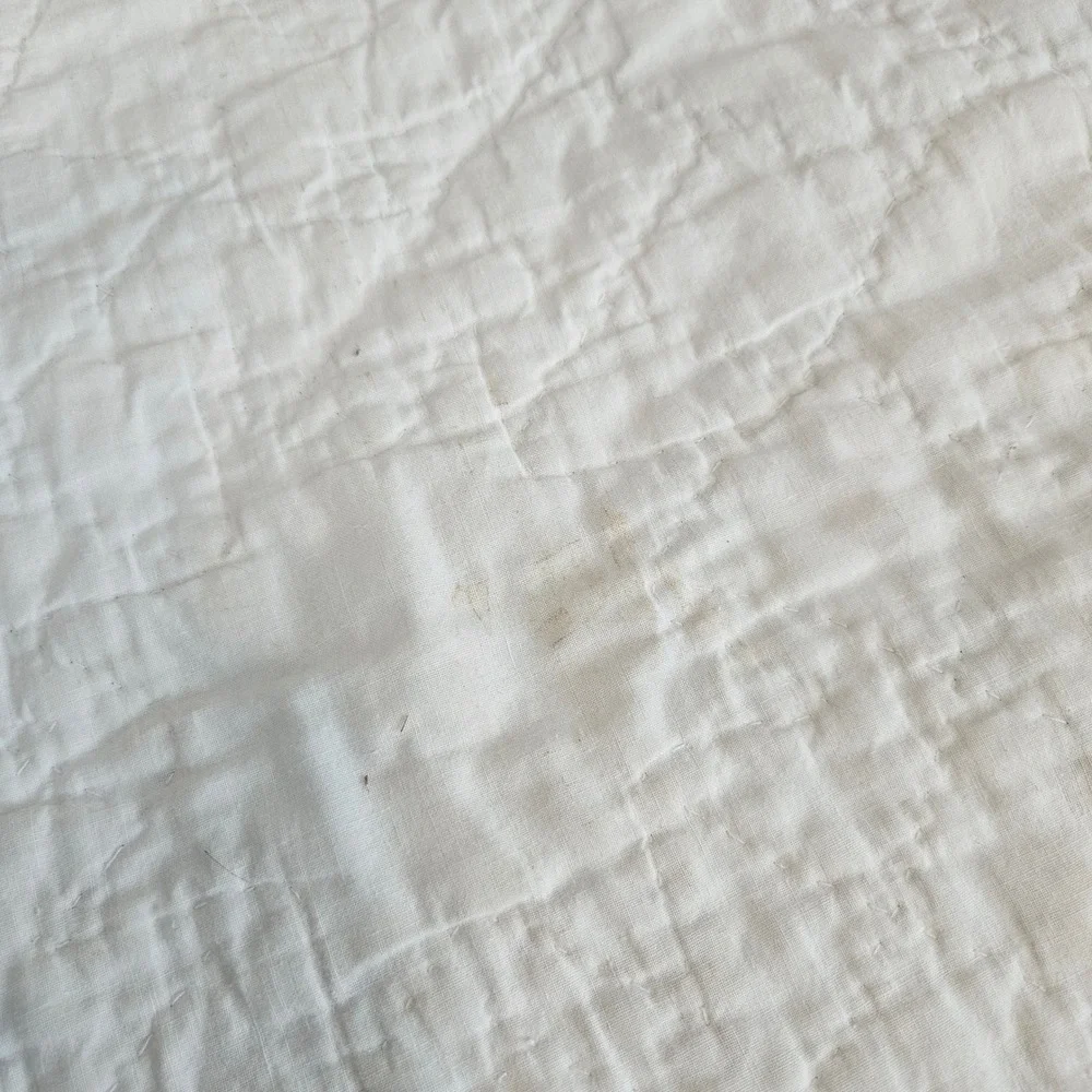 ABC handmade sampler quilt, twin