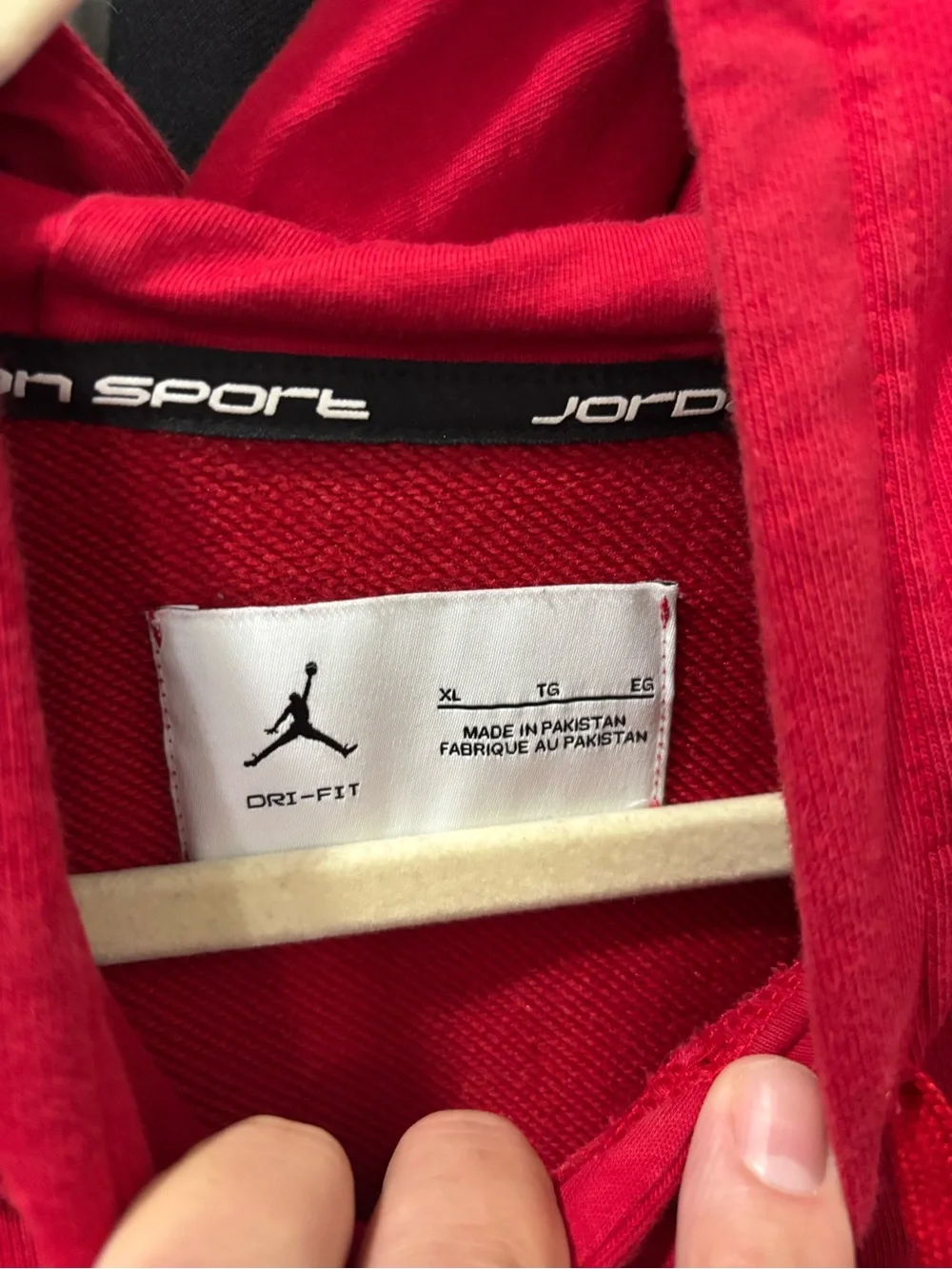 Jordan comfortable red