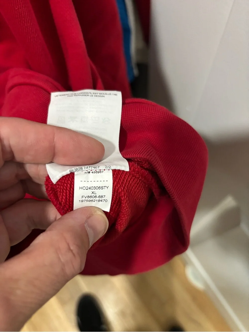 Jordan comfortable red