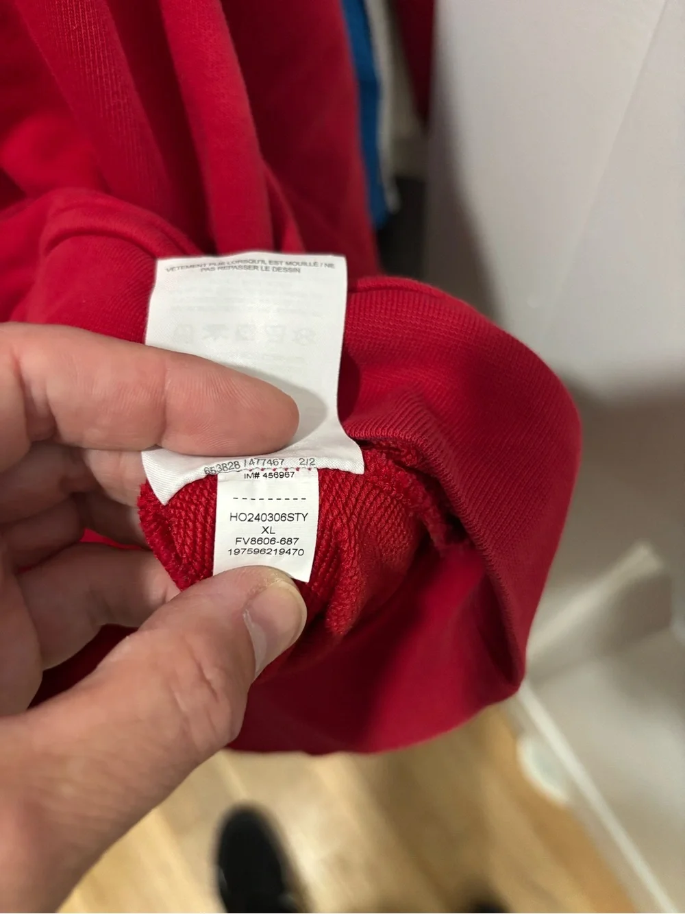 Jordan comfortable red