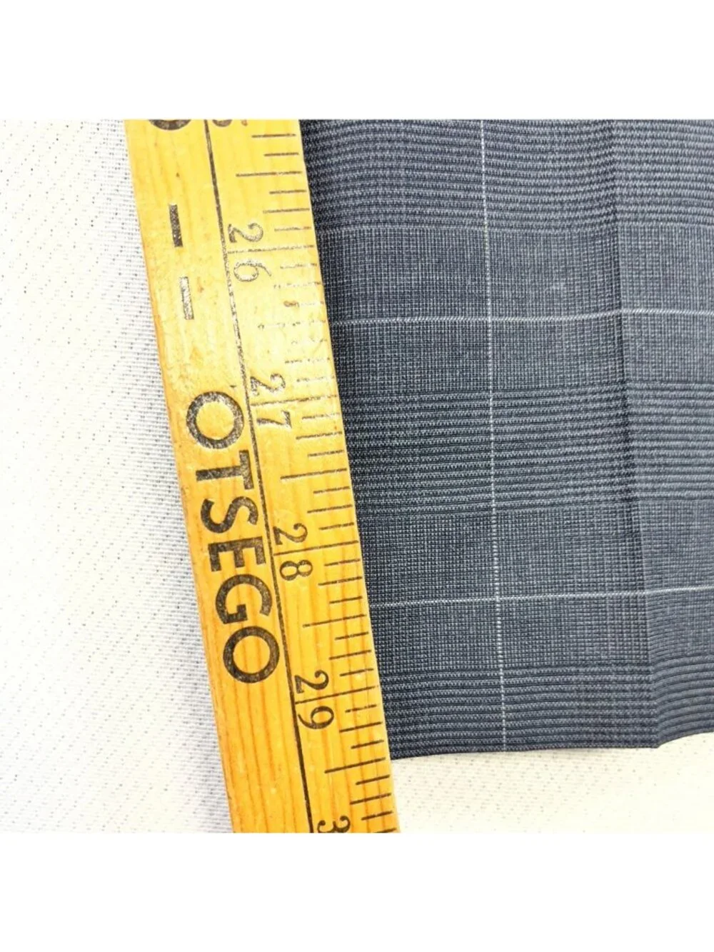 Banana Republic Womens Wool Blend Flat Front Trouser Dress Pants Size 2 Plaid