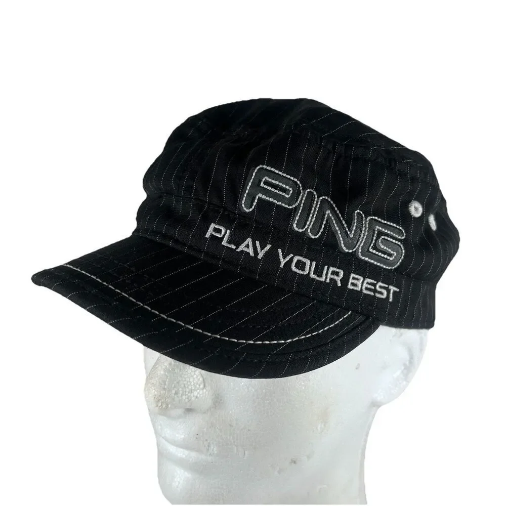 Ping Play Your Best Adjustable Strapback Military Cadet Golf Hat Women's OSFM